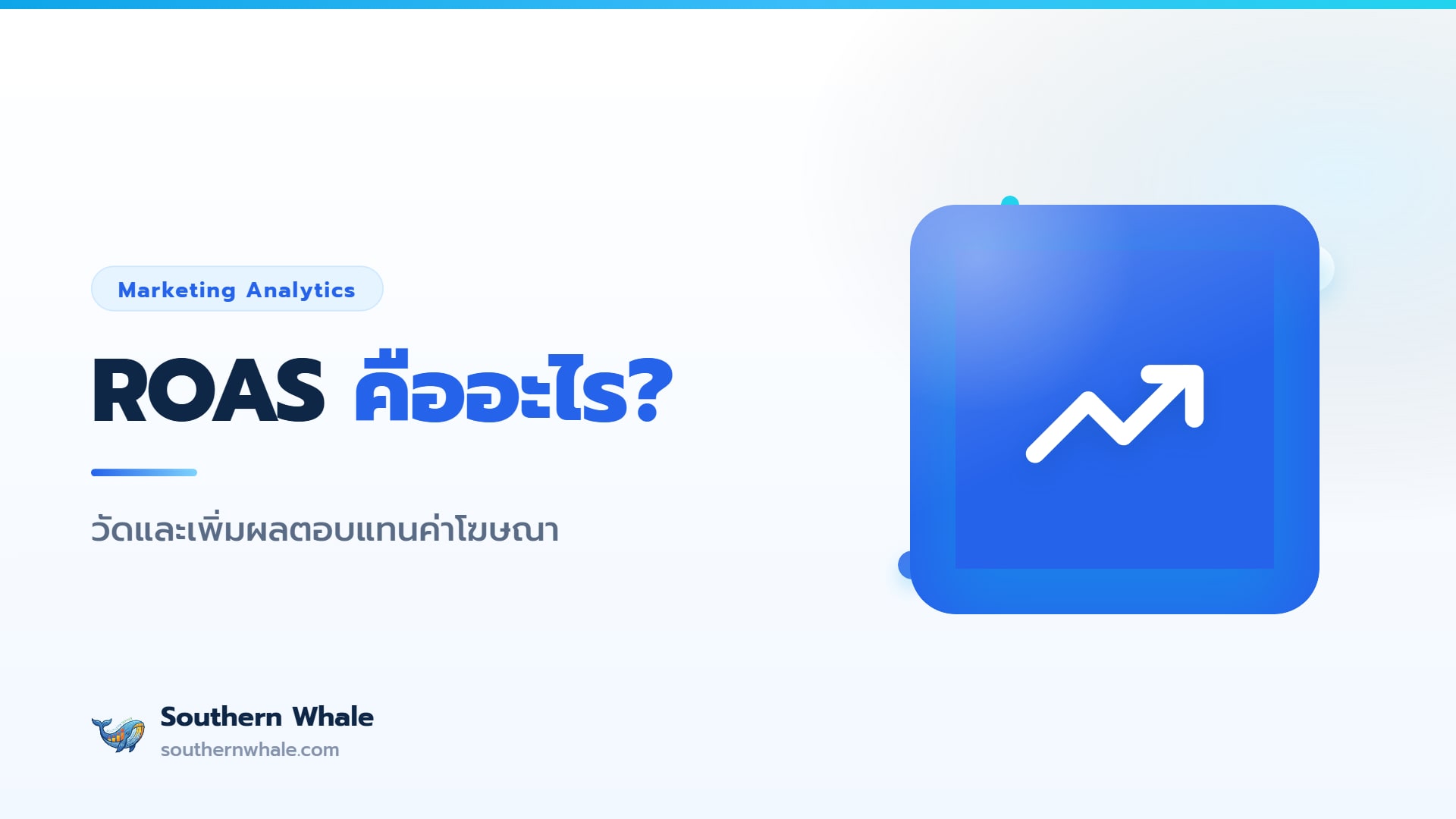 แดชบอร์ดแสดงค่า ROAS และผลตอบแทนค่าโฆษณาจากแคมเปญยิงแอดออนไลน์
