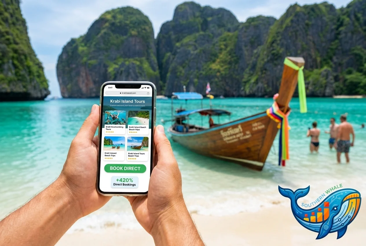 Krabi longtail boats — booking system case study