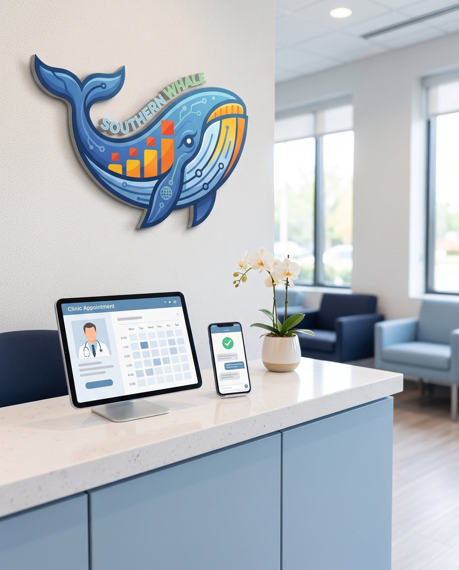 รับทำเว็บไซต์คลินิก พร้อมระบบนัดหมายและ SEO ติด Google Maps — Southern Whale