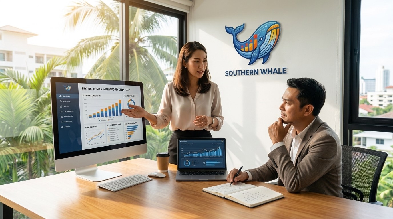 ที่ปรึกษา SEO (SEO Consultant) — Southern Whale digital service for Southern Thailand
